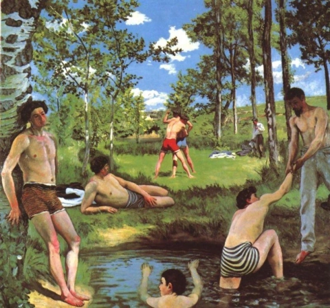Bazille Frederic Bathers