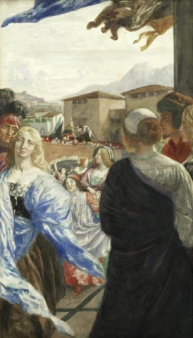 Na Festa Renascentista de 1910
