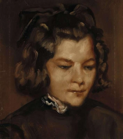 Porträtt av Aude 1922