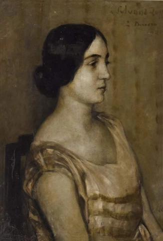 Portret van Sylvana Lupo 1926