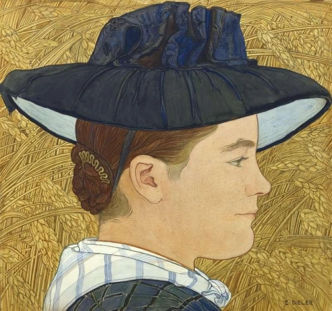 Flicka i Bles ca 1910