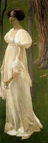 Lady In Valkoinen