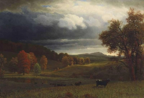 Paisaje De Otoño Los Catskills