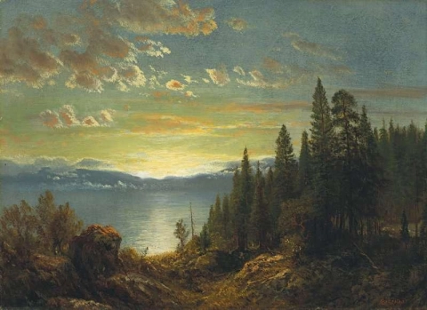 Озеро Тахо, Калифорния, 1863 год.