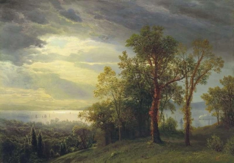 Вид на Гудзон 1870