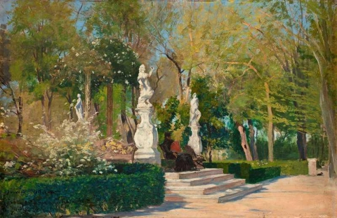 Escena del parque de Sevilla