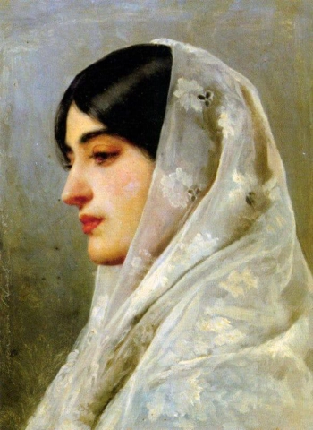 Una joven belleza 1882