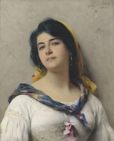 Una joven belleza 1908