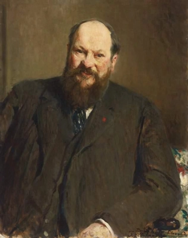安托万·莱昂·弗洛朗 (Antoine Leon Florand) 博士，1857-1927 年，约 1920 年