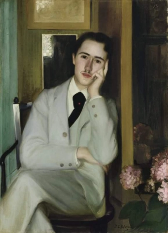 Retrato de Andre Gide ou Andre Gide 21 anos, 1891