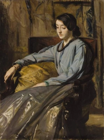 Desiree Manfredin muotokuva 1909