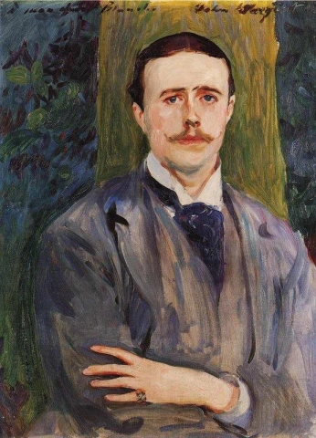雅克·埃米尔·布兰奇肖像 1886