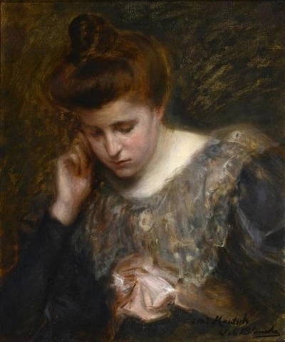 Study Of A Woman Reading