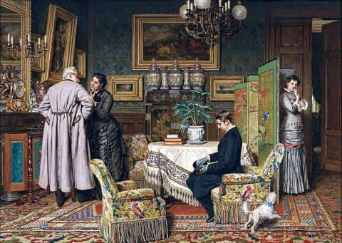 Het huwelijksaanzoek 1882