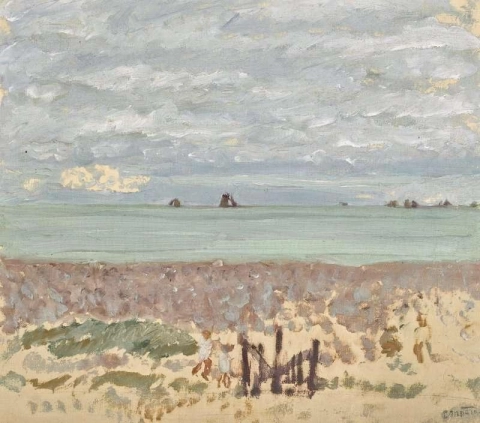 海边儿童 La Barrière 1906