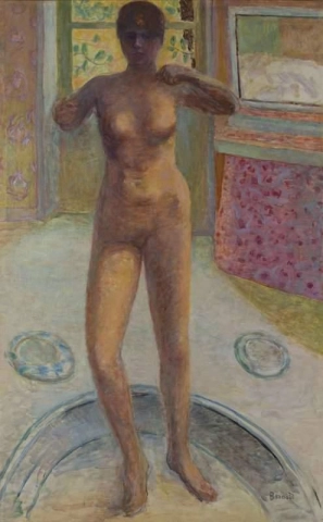 Kvinna i badkaret 1924