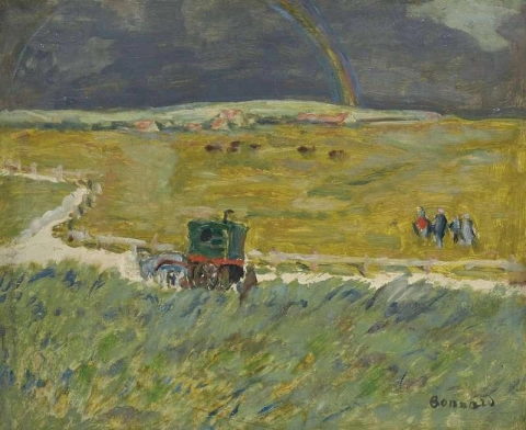 De regenboog De caravan ca. 1909