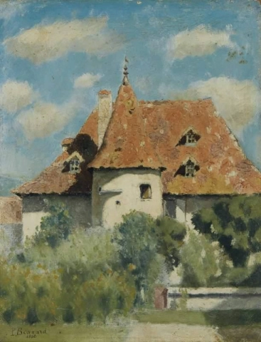 La casa alrededor de Le Grand-lemps 1886