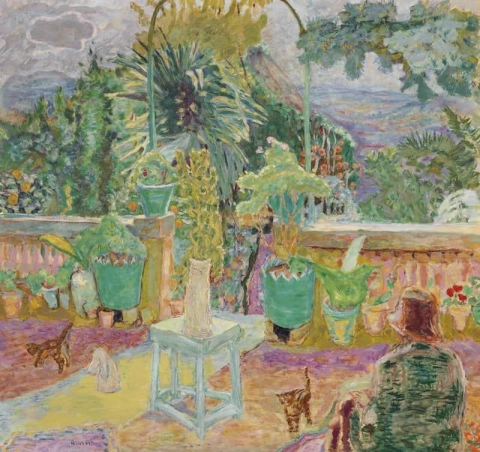 La Terrasse Ou Une Terrasse Grasse 1912