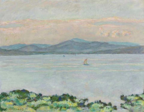 Golfen mellan La Napoule och Saint-rapha L 1912