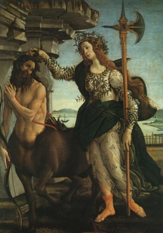 Pallas och kentauren