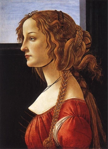 Portrait de Simonetta Vespucci
