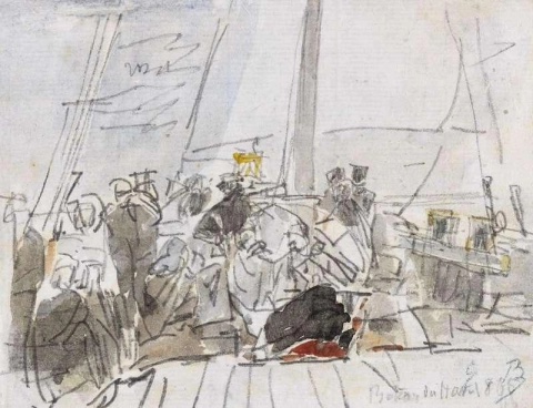 Barco de El Havre 1865