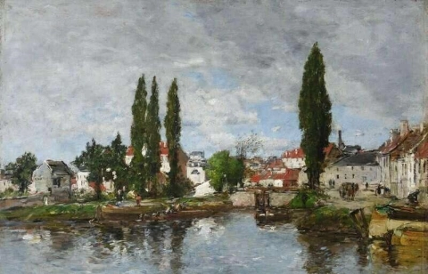 布鲁塞尔 鲁汶运河 1871