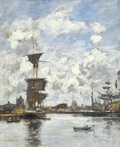 Deauville Le Bassin 1884