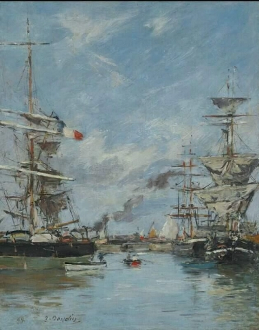 Deauville Le Bassin 1894