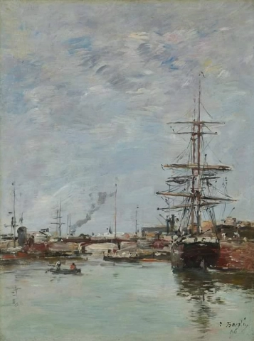 Deauville Le Bassin 1896