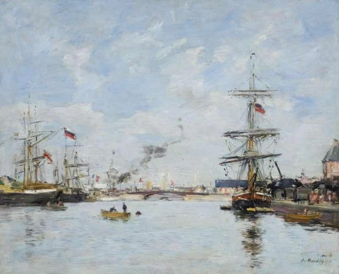 Deauville Le Bassin Hoogtij 1890
