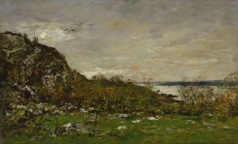 Mündung des Elorn um Brest 1872