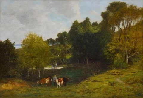Umgebung von Honfleur Ca. 1854-57
