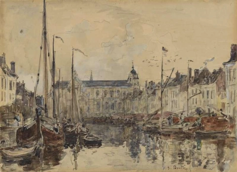 Das Handelsbecken Brüssel 1871