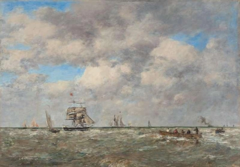 Open Sea Les Lamaneurs 1887