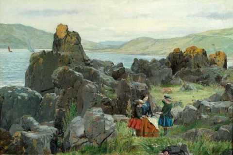 Anne Nelly Og Tom Barna til David Mcbeath fra Nunlands nær Ayrton Berwickshire ca. 1862