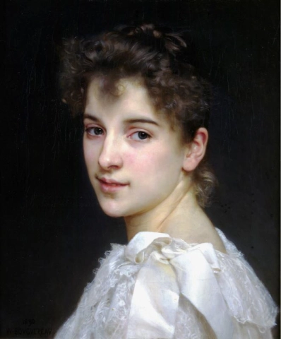 Retrato de Gabrielle Cot - 1890