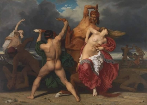 Battle Of The Centaurs And The Lapithae