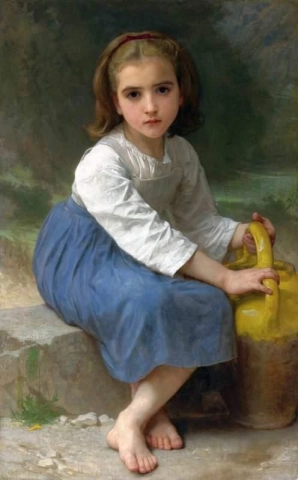 拿着水壶的女孩 1885
