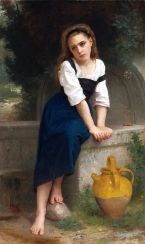 Orpheline La Fontaine 1883