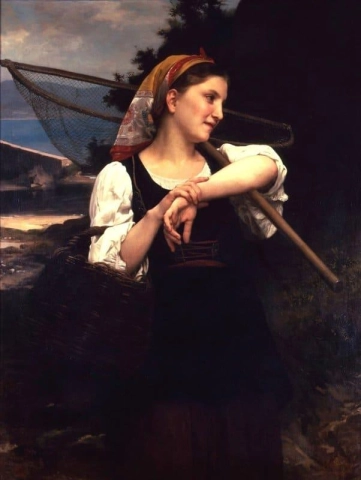 漁師の女性 1872