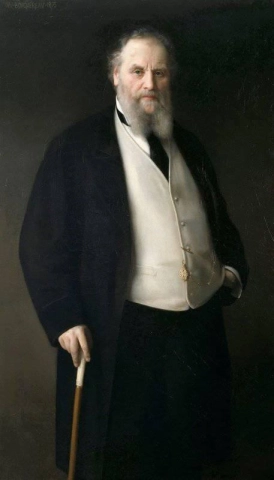 Porträt von Aristide Boucicaut 1875
