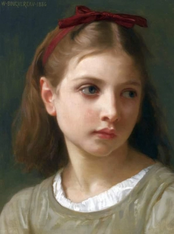 Ein kleines Mädchen 1886