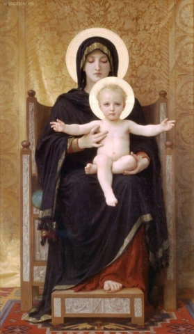 Jungfrau und Kind 1888
