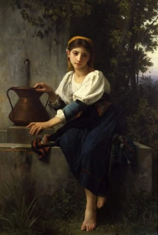 Young Girl At The Well