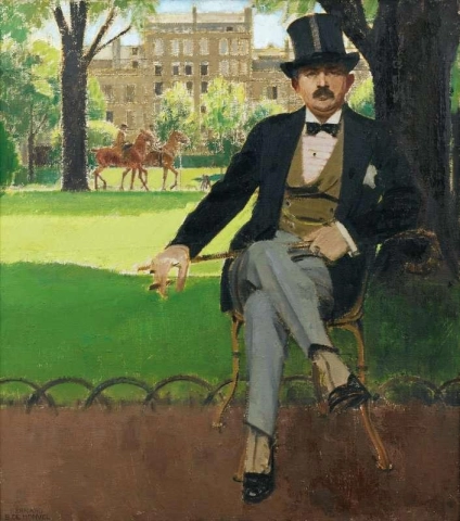 Ritratto di Georges Menier Avenue Du Bois