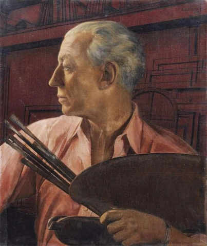 Self-portrait With A Palette