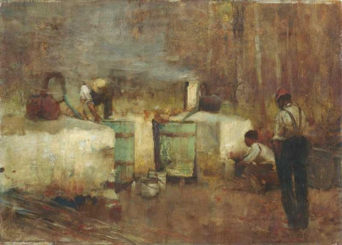 Un alambique de brandy nativo 1891