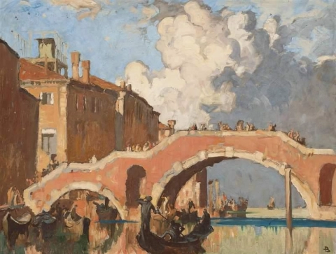 San Giobbe-broen i Venezia